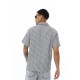 OVERSIZE KALIN ÇİZGİLİ KISA KOLLU GÖMLEK OVERSIZE KALIN ÇİZGİLİ KISA KOLLU GÖMLEK