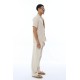 OVERSIZE KALIN ÇİZGİLİ KISA KOLLU GÖMLEK OVERSIZE KALIN ÇİZGİLİ KISA KOLLU GÖMLEK