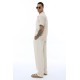 OVERSIZE KALIN ÇİZGİLİ KISA KOLLU GÖMLEK OVERSIZE KALIN ÇİZGİLİ KISA KOLLU GÖMLEK