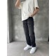 Siyah Dikiş Detaylı Baggy Jean Siyah Dikiş Detaylı Baggy Jean