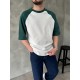 Yeşil Reglan Kol Oversize T-Shirt